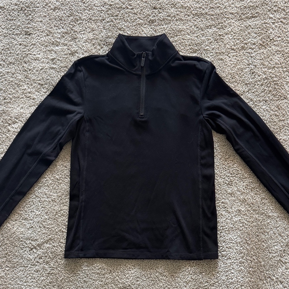 FLX Black Quarter-Zip Pullover